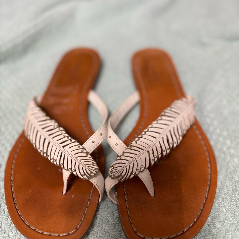 Women's Feather Detail Sandals